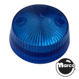 Pop Bumper Caps-Pop bumper cap - deep blue trans.