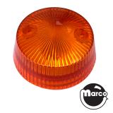 Pop Bumper Caps-Pop bumper cap - deep orange trans.