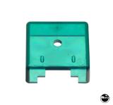 Target face - square green transparent