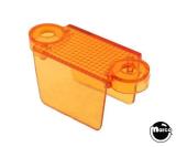 Lane guide - 1-3/4 inch orange transparent