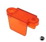 Playfield Parts-Lane guide - 1-3/4" amber transparent