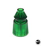 Posts/ Spacers/Standoffs - Plastic-Post - star green trans 1-1/16 inch