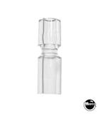 Posts/ Spacers/Standoffs - Plastic-Post - 1-1/4 inch narrow clear trans.