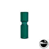 Posts/ Spacers/Standoffs - Plastic-Post - 1-1/4 inch narrow teal trans.