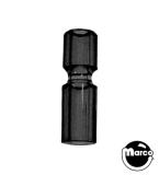Posts/ Spacers/Standoffs - Plastic-Post - 1-1/4 inch narrow black