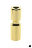 Posts/ Spacers/Standoffs - Plastic-Post - 1-1/4 inch narrow gold