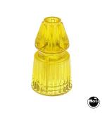 -Post #8 x 1-3/16 inch star yellow transparent