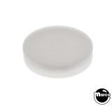 Lamp Covers / Domes / Inserts-Playfield insert - circle 1-3/16 inch white