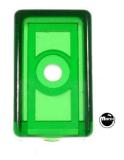 -Target face - 3D oblong green transparent