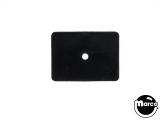 Target face rectangle 1.37 x 1 inch black