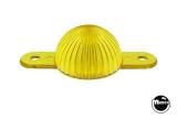 Lamp Covers / Domes / Inserts-Dome - Starburst mini-dome - yellow
