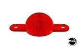 Lamp Covers / Domes / Inserts-Dome - starburst mini-dome - red