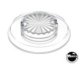 Pop bumper cap - clear starburst