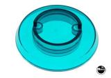 Pop Bumper Components-Pop bumper raised center cap - teal