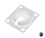 Injection Molded Plastic Parts-Eject shield - white
