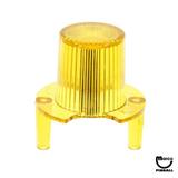 Lamp Covers / Domes / Inserts-Dome with pegs - jet bumper yellow