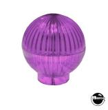 Lamp Covers / Domes / Inserts-Globe violet plastic lamp dome