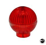 Lamp Covers / Domes / Inserts-SCARED STIFF (Bally) Red plastic globe