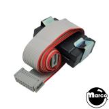 Ribbon Cable - 14 pin 33 inch CPU to CPU with ferrite