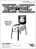 -KINGS OF STEEL (Bally) Manual Schematic