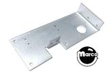 Brackets-Flipper mounting plate - Game Plan left