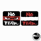 NO FEAR (Williams) Spinner decal