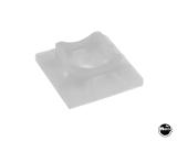 Adhesives-Cable tie pad mount - white