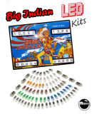 LED Lamp Kits-BIG INDIAN (Gottlieb) LED kit