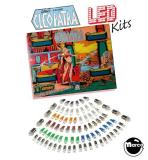 LED Lamp Kits-CLEOPATRA (Gottlieb 1977) LED kit