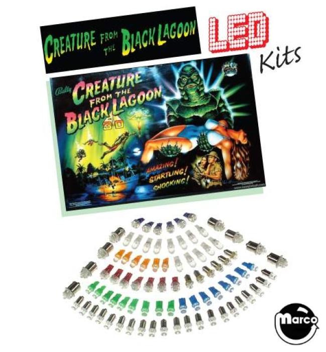 Complete LED Kit Creature from the Black Lagoon pinball