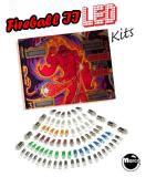 LED Lamp Kits-FIREBALL II (Bally) LED kit