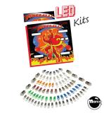 LED Lamp Kits-FIREBALL CLASSIC (Bally) LED lamp kit