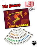 LED Lamp Kits-THE GAMES (Gottlieb) LED kit