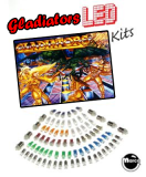 LED Lamp Kits-GLADIATORS (Gottlieb) LED kit