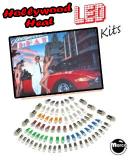 LED Lamp Kits-HOLLYWOOD HEAT (Gottlieb) LED kit