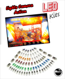 LED Lamp Kits-LIGHTS CAMERA ACTION (Gottlieb) LED kit
