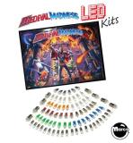 LED Lamp Kits-MEDIEVAL MADNESS (Williams) LED lamp kit