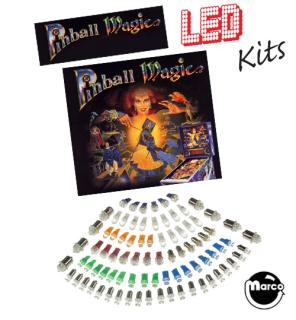 PINBALL MAGIC (Capcom) LED lamp kit