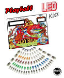 LED Lamp Kits-PLAYBALL (Gottlieb) LED kit