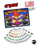 LED Lamp Kits-Q BERT'S QUEST (Gottlieb) LED kit