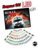 LED Lamp Kits-RESCUE 911 (Gottlieb) LED kit