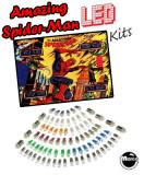 LED Lamp Kits-SPIDERMAN (Gottlieb) LED kit