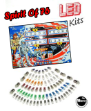 SPIRIT OF 76 (Gottlieb) LED Kit