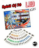 LED Lamp Kits-SPIRIT OF 76 (Gottlieb) LED Kit