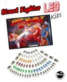 STREET FIGHTER II (Gottlieb) LED kit