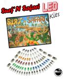 LED Lamp Kits-SURF N SAFARI (Gottlieb) LED kit