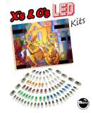 -X's & O's (Bally) LED kit