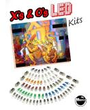 X's & O's (Bally) LED kit