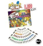 LED Lamp Kits-SIMPSONS PINBALL PARTY (Stern) LED kit