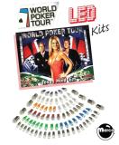 LED Lamp Kits-WORLD POKER TOUR (Stern) LED KIT